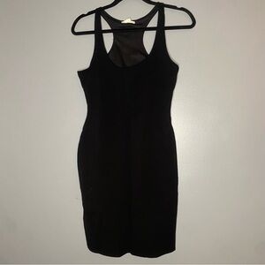 Rolla Coster Women’s Medium Black Bodycon Dress Mini Racerback